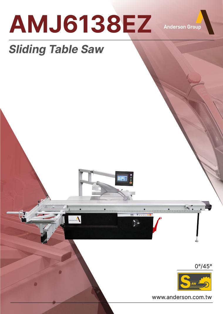 AMJ6138EZ Sliding Table Saw